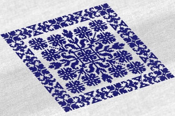 Review: Cross Stitch Pattern for Pillow BD001
